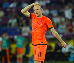 Robben blames `big egos` for Netherlands` poor results
