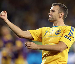 Euro 2012: Shevchenko doubtful for England clash due to knee injury