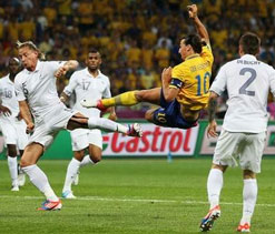 Euro 2012: France in quarters despite losing to Sweden