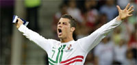 Euro Cup 2012: Persistent Ronaldo powers Portugal to the semis