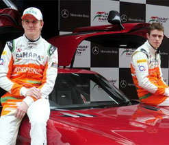 Force India makes top-10 at European GP qualifying