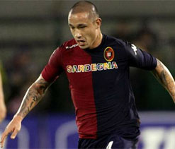 Nainggolan `proud` to play for Cagliari