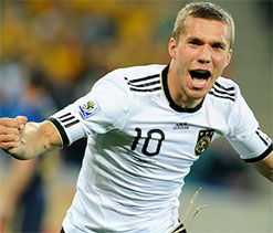 Podolski dismisses Ronaldo threat : Germany will beat Portugal 2-0