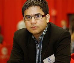 Negi held by De Jong; Arun Prasad in joint lead