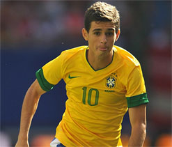 Chelsea races ahead to sign Brazilian midfielder Oscar