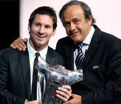 Complete list of players nominated for the UEFA Best player of Europe Award