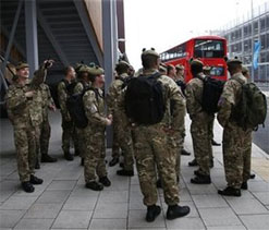 1,200 British soldiers put on standby for Olympics