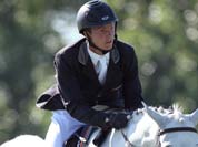 Netherlands` Hendrik-Jan Schuttert riding Cerona H S in action to win the Longines King George V Gold Cup event at Hickstead, England.