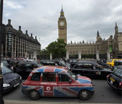 Olympics: Motorists face long delays on London`s clogged roads