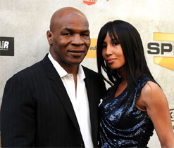 Mike Tyson enjoys romantic stroll with third wife Lakiha Spicer
