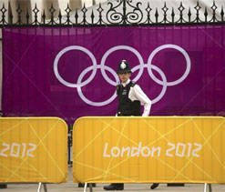 London Olympics: Fire breaks out at Weymouth sailing venue