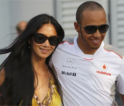 Lewis Hamilton says ladylove Nicole Scherzinger trusts him 100 percent