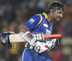 Sangakkara out of the series after sustaining finger injury