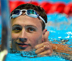 London Olympics: Rochte claims first gold in London, Phelps off podium