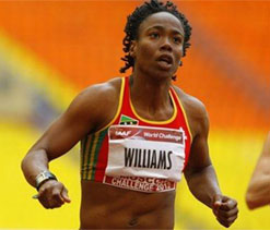 St. Kitts sprinter Williams sent home after testing positive