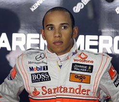 McLaren driver Hamilton creates speculation over his Formula One career