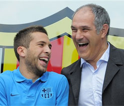 Barcelona officially sign Jordi Alba