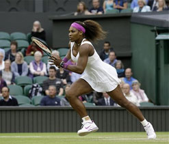 Wimbledon 2012: 24 aces help Serena Williams reach final