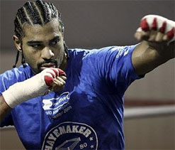 Haye seeks greater fitness from martial arts expert ahead of bout