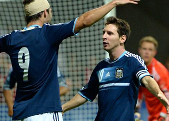 Germany 1-3 Argentina: Messi on target as 10-man Germany collapse