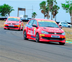 Walavalkar clinches pole in Volkswagen Polo R Cup