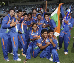 Twitter abuzz with congratulatory message for India U-19 squad