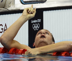 Olympic swimming: Clary shocks Lochte for 200m backstroke gold