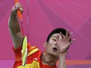 China`s Chen Long plays against South Korea`s Lee Hyun-il in the men`s singles badminton bronze medal match at the 2012 Summer Olympics.