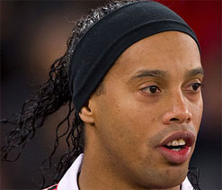 Ronaldinho `available` for Brazil recall