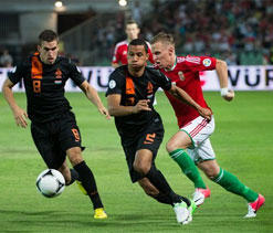 Netherlands 4-1 Hungary: Lens gives hosts double vision