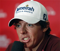 Rory McIlroy laughs off suggestions he scares Tiger Woods