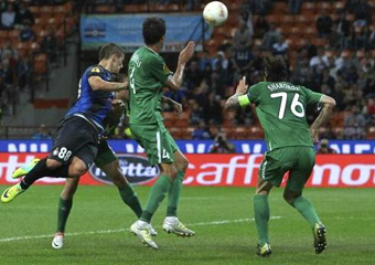 Inter 2-2 Rubin Kazan: Nagatomo rescues dramatic late point