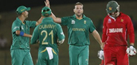 ICC World T20: South Africa rout Zimbabwe by 10 wickets