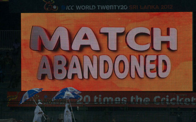 ICC T20 World Cup: Match abandoned as West Indies move to Super Eights