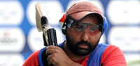India's Ronjan Sodhi wins a silver at ISSF World Cup finals