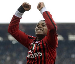 Robinho could return to play against Cagliari