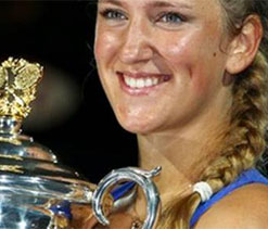 Japan Open: Azarenka thrashes Paszek, Sharapova stretched