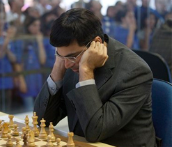 Final Chess Masters: Viswanathan Anand held by leader Caruana