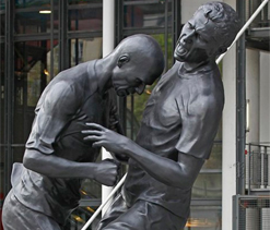 Zinedine Zidane head-butt now a statue