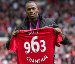 Usain Bolt’s dream of playing for Manchester United set to come true