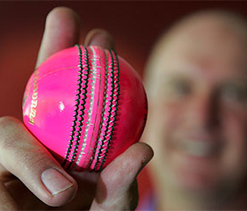 South Africa tests pink balls in day/night games