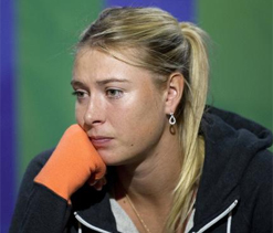 Injured Sharapova quits Brisbane International