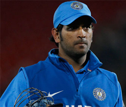 Dhoni in no mood to step down as captain