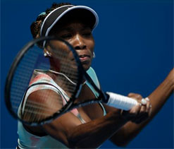 Venus Williams in second round of Australian Open