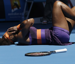 Australian Open 2013: Serena scare sends tremors at Open