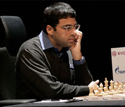 Anand beats Caruana; joint second now