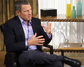 One big lie, confesses Armstrong on Oprah show
