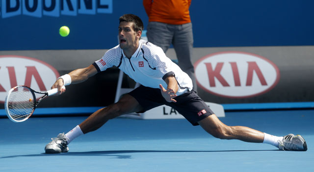 Australian Open 2013: Novak Djokovic beats Radek Stepanek in third round