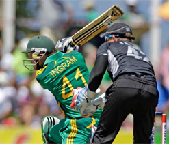 1st ODI: Franklin guides Kiwis to stunning 1-wicket victory over Proteas