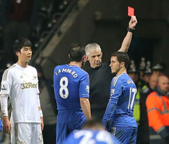 FA reviewing footage of Chelsea star Eden Hazard kicking ball boy
